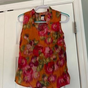 J. Crew Floral Blouse